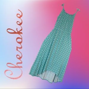 EUC CHEROKEE Girl's Maxi Hi-Lo Casual Dress